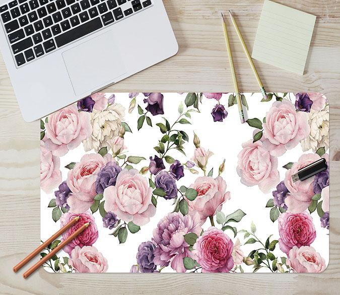 3D Flower Cluster 164 Desk Mat Mat AJ Creativity Home 