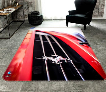 3D Front Mark 254 Non Slip Rug Mat Mat AJ Creativity Home 