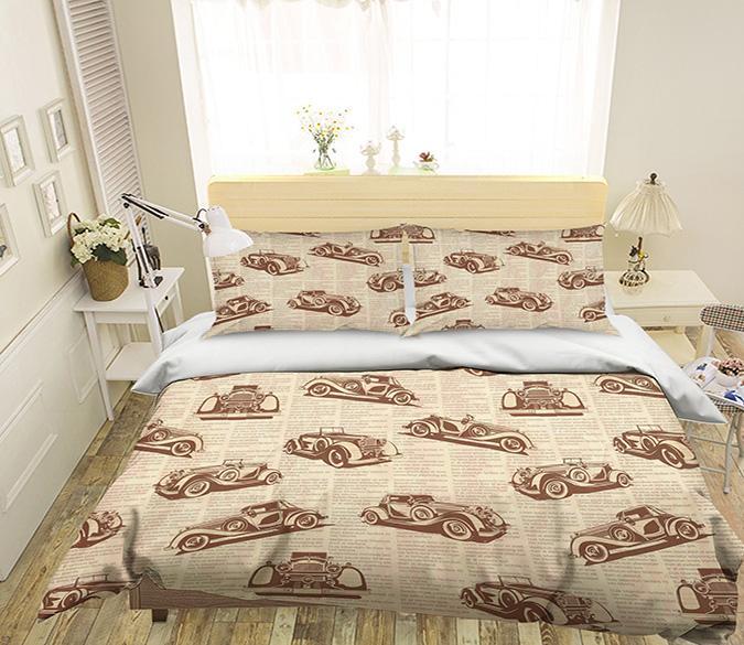 3D Luxury Car 055 Bed Pillowcases Quilt Wallpaper AJ Wallpaper 