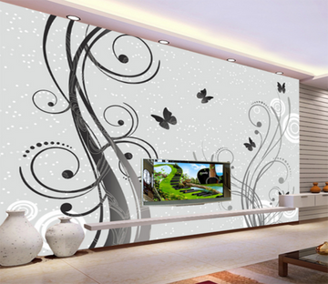 3D Tree Vine 227 Wallpaper AJ Wallpaper 