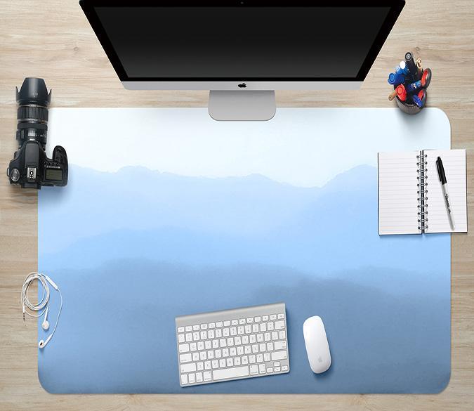 3D Ink Mountain 066 Desk Mat Mat AJ Creativity Home 