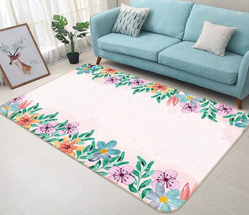 3D Flower Road 262 Non Slip Rug Mat Mat AJ Creativity Home 