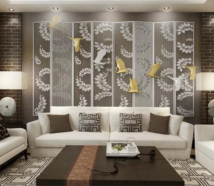 3D Lotus Flower WC150 Wall Murals