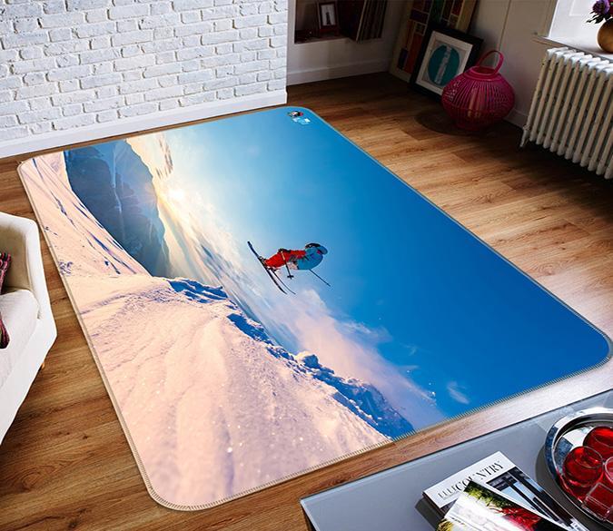 3D Sun Skating 123 Non Slip Rug Mat Mat AJ Creativity Home 
