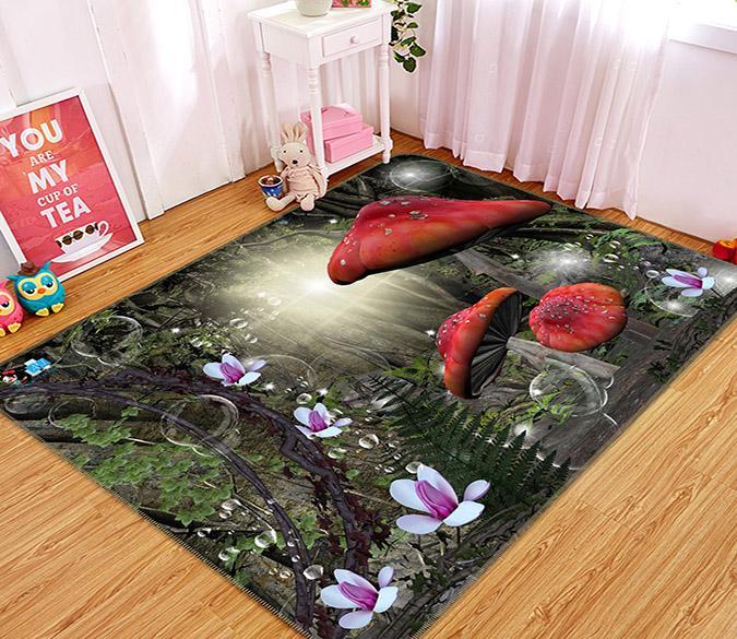 3D Bubble Mushroom 707 Non Slip Rug Mat Mat AJ Creativity Home 
