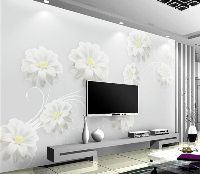 3D Blooming Fragrance 224 Wallpaper AJ Wallpaper 