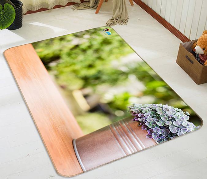 3D Flower Bucket 162 Non Slip Rug Mat Mat AJ Creativity Home 