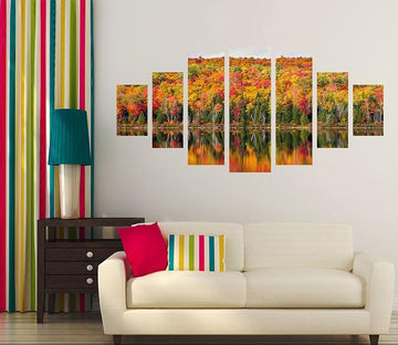 3D Maple Trees 137 Unframed Print Wallpaper Wallpaper AJ Wallpaper 