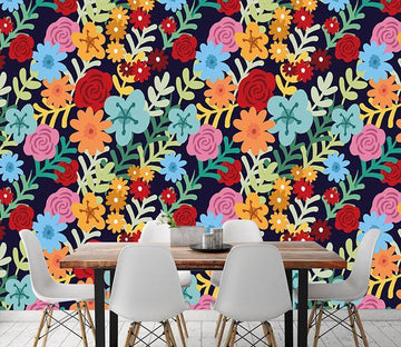 3D Colored Flower 224 Wallpaper AJ Wallpaper 