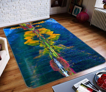 3D Lake Mountain 472 Non Slip Rug Mat Mat AJ Creativity Home 