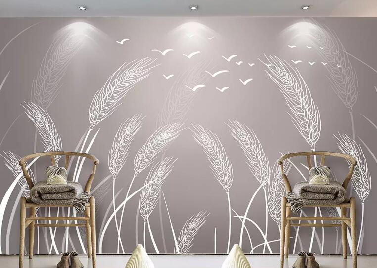 3D Wheat 268 Wall Murals Wallpaper AJ Wallpaper 2 