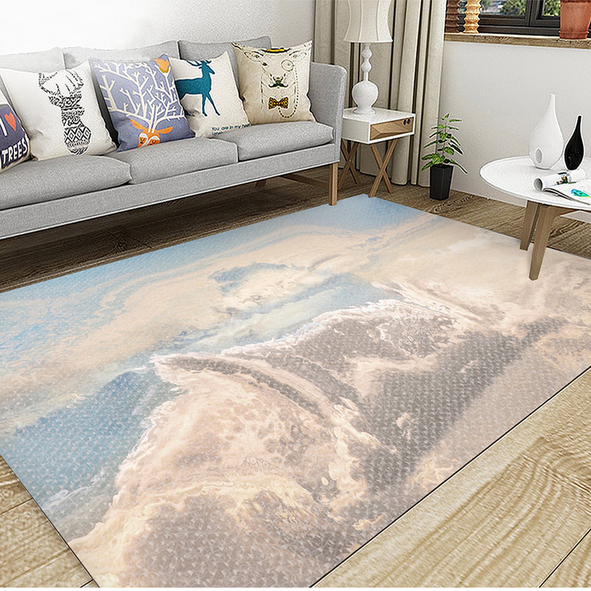 3D Mountain Peak WG107 Non Slip Rug Mat Mat AJ Creativity Home 