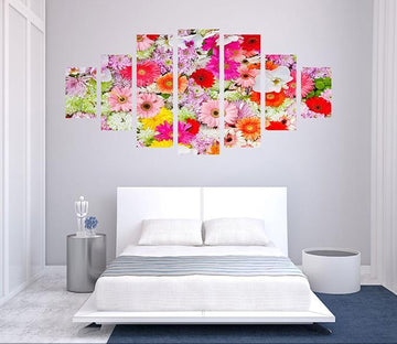 3D Bright Flowers 114 Unframed Print Wallpaper Wallpaper AJ Wallpaper 