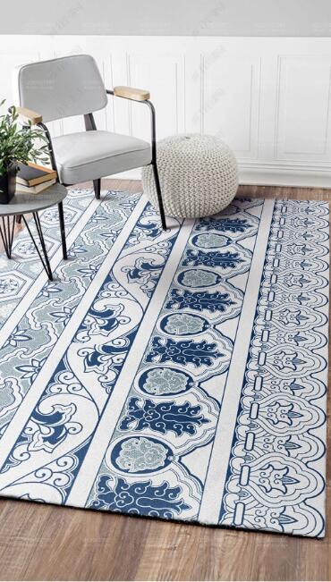 3D Color Geometry WG575 Non Slip Rug Mat Mat AJ Creativity Home 