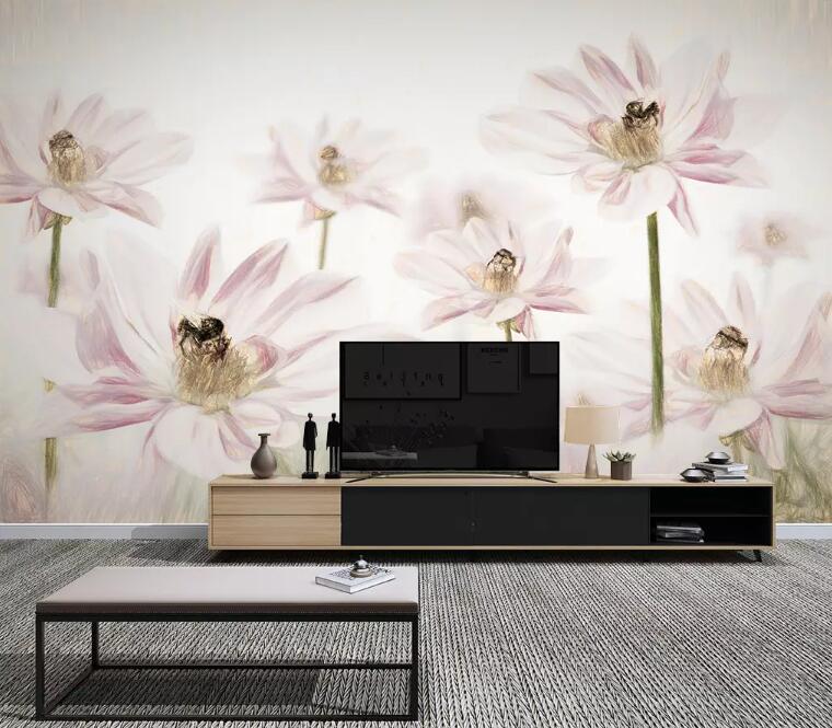 3D Lotus WG81 Wall Murals Wallpaper AJ Wallpaper 2 