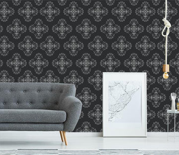 3D Pattern Black 068 Wallpaper AJ Wallpaper 