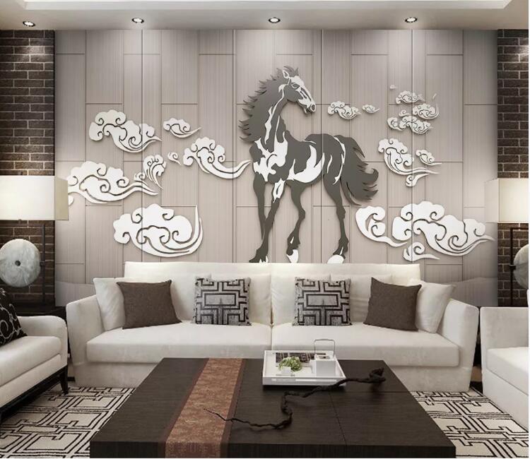 3D Dark Horse WC179 Wall Murals