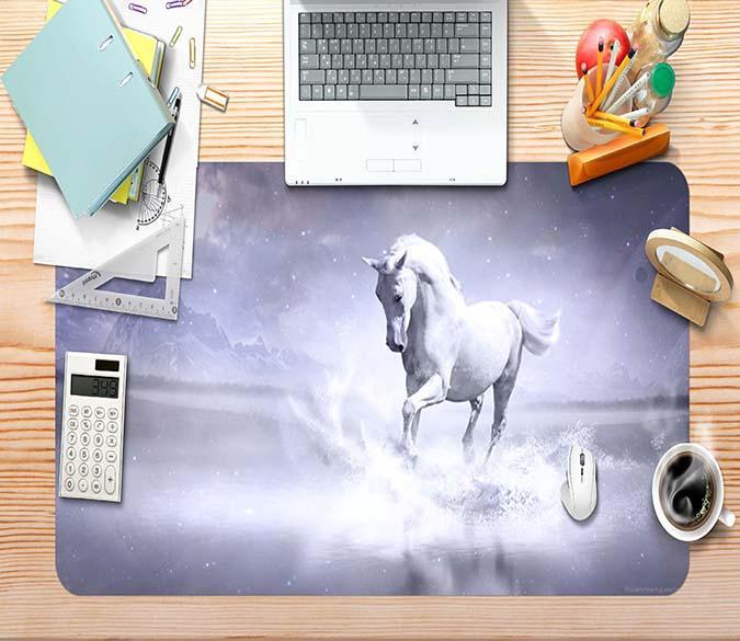 3D Star Horse 053 Desk Mat Mat AJ Creativity Home 