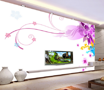 3D Flower Stars 399 Wallpaper AJ Wallpaper 