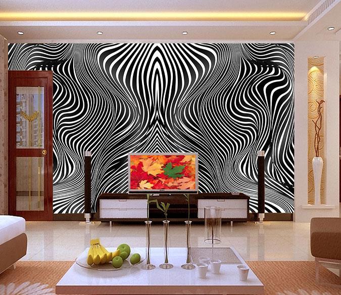 3D Wave Line 010 Wallpaper AJ Wallpaper 