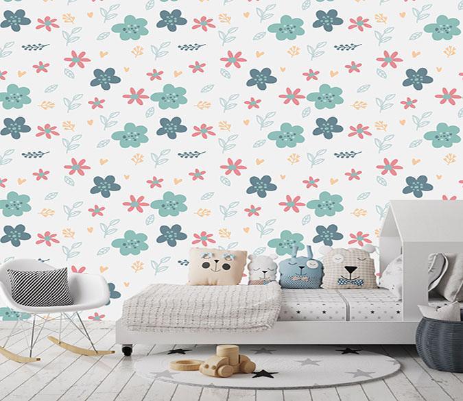 3D Small Leaves 008 Wallpaper AJ Wallpaper 