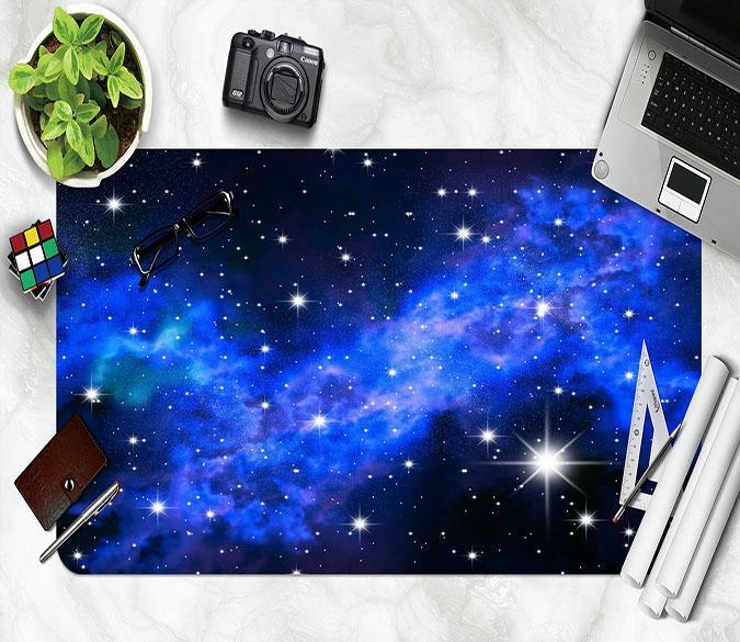 3D Starry Milky Way 089 Desk Mat Mat AJ Creativity Home 