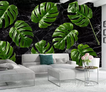 3D Green Leaf 1549 Wallpaper AJ Wallpaper 2 