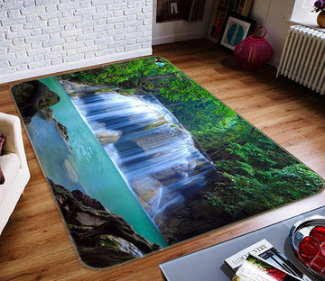 3D Deep River 718 Non Slip Rug Mat Mat AJ Creativity Home 