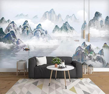 3D Mountain Painting 288 Wallpaper AJ Wallpaper 