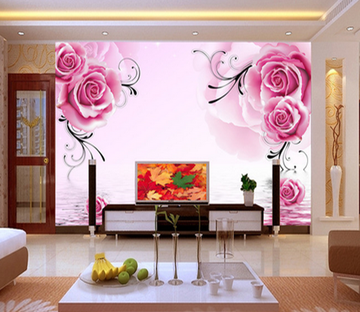 3D Rose River 768 Wallpaper AJ Wallpaper 