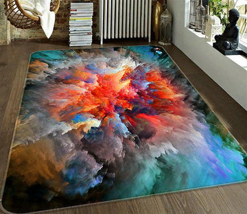 3D Nebula Influx 670 Non Slip Rug Mat Mat AJ Creativity Home 