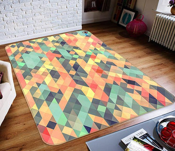 3D Four-Corner Color 308 Non Slip Rug Mat Mat AJ Creativity Home 