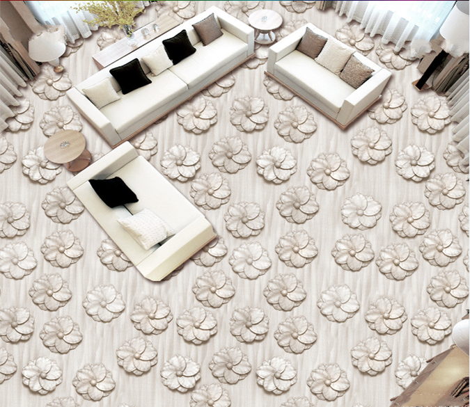 3D Small Flowers 223 Floor Mural Wallpaper AJ Wallpaper 2 
