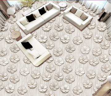 3D Small Flowers 223 Floor Mural Wallpaper AJ Wallpaper 2 