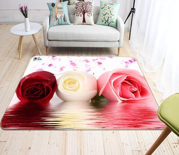 3D Rose Petal 644 Non Slip Rug Mat Mat AJ Creativity Home 
