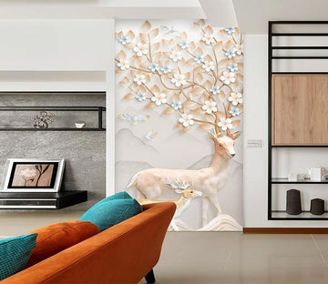 3D Beautiful Antler 500 Wallpaper AJ Wallpaper 