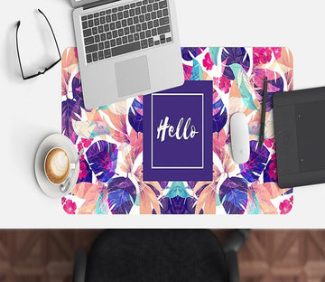 3D Falling Plants 089 Desk Mat Mat AJ Creativity Home 