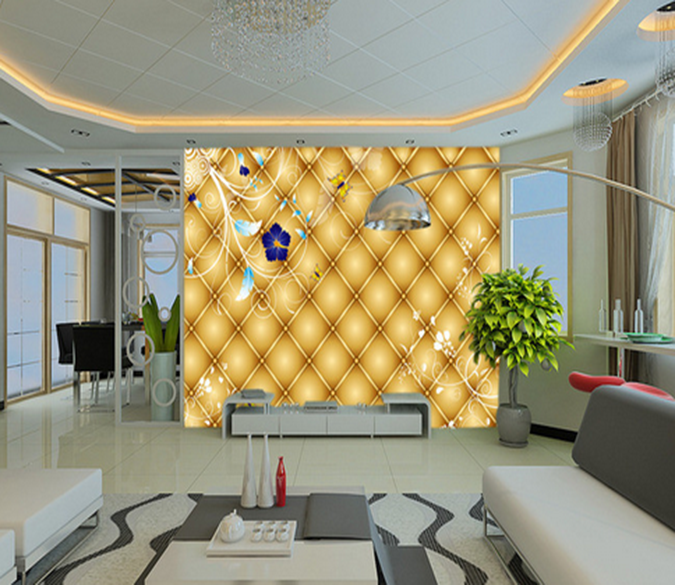 3D Feather Butterfly 005 Wallpaper AJ Wallpaper 