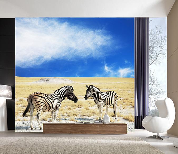 3D Sky Zebra 707 Wallpaper AJ Wallpaper 