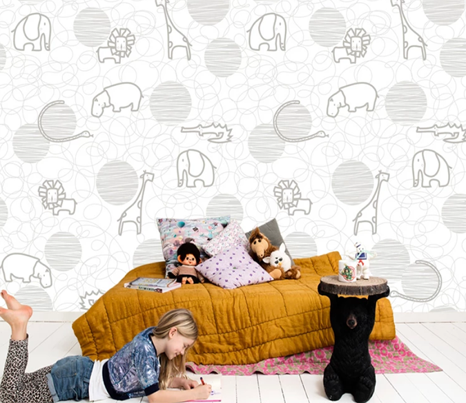 3D Cute Little Elephant 865 Wallpaper AJ Wallpaper 2 