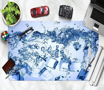 3D Water Ice 018 Desk Mat Mat AJ Creativity Home 