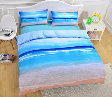 3D Beach Ocean 109 Bed Pillowcases Quilt Wallpaper AJ Wallpaper 
