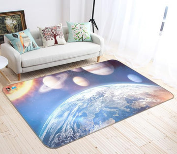  AJ WALLPAPER 3D Brown Bear 14907 Game Non Slip Rug Room Mat  Round Quality Elegant Carpet US Lv (H160cmxW240cm【63x94.5】) : Home &  Kitchen