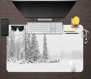 3D Snow Cover 042 Desk Mat Mat AJ Creativity Home 