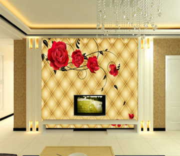 3D Rose Petal 036 Wallpaper AJ Wallpaper 