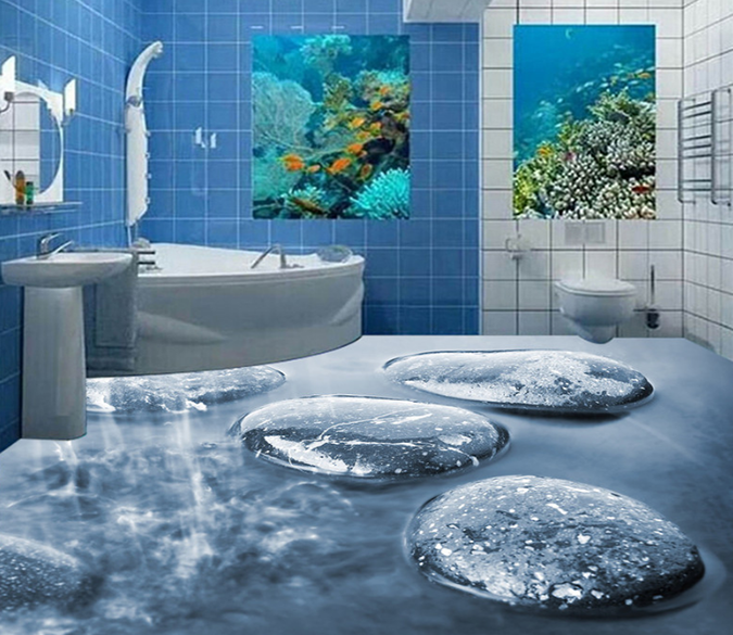 3D Smooth 067 Floor Mural Wallpaper AJ Wallpaper 2 