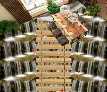 3D Boardwalk 174 Floor Mural Wallpaper AJ Wallpaper 2 