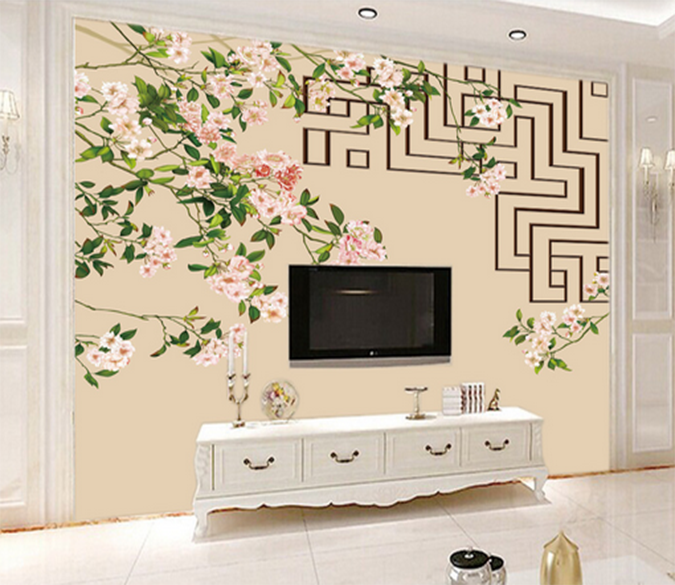 3D Small Flowers 466 Wallpaper AJ Wallpaper 