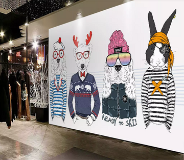 3D Graffiti Cool Animal 94 Wallpaper AJ Wallpaper 2 