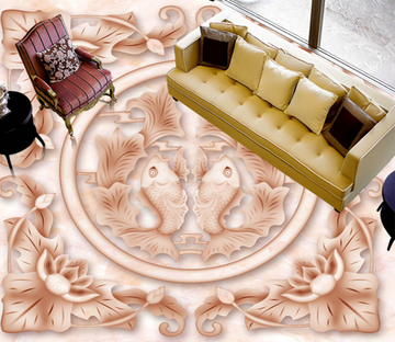 3D Pretty Flower 100 Floor Mural Wallpaper AJ Wallpaper 2 